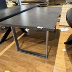 Eettafel, grijs lamalux